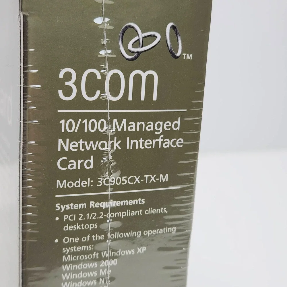 3Com 3C905CX-TX-M 10/100 Managed PCI Ethernet Network Adapter Card New Desktop - Picture 8 of 16
